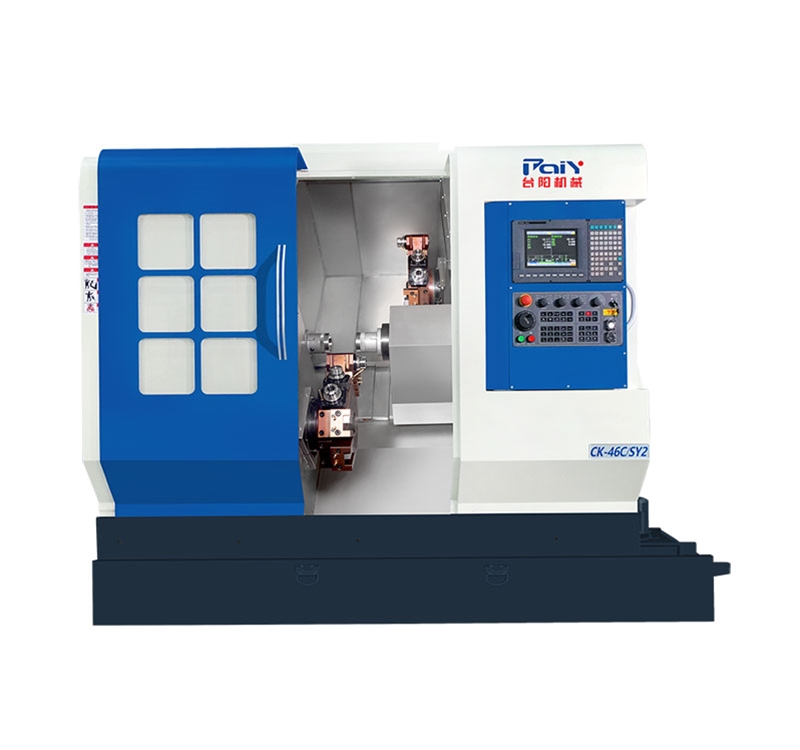 CK-46C/SY2双主轴双刀塔双Y轴